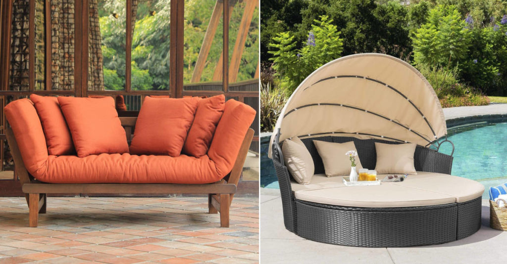 outdoor daybeds feature