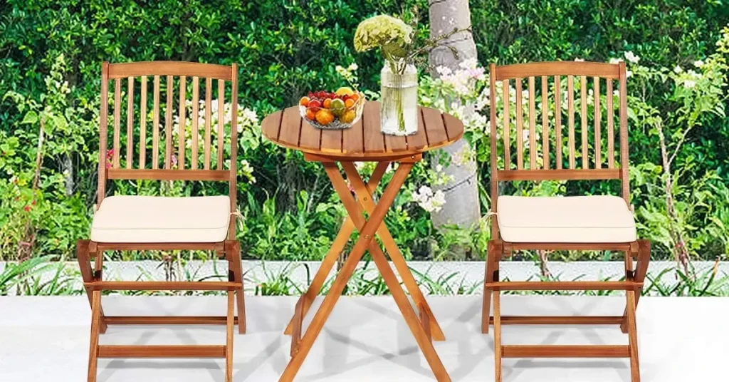 best 3 piece outdoor bistro sets for patio featured