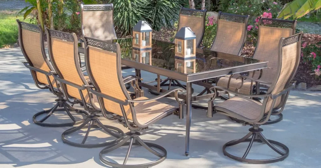 best 9 piece outdoor dining sets for patio featured