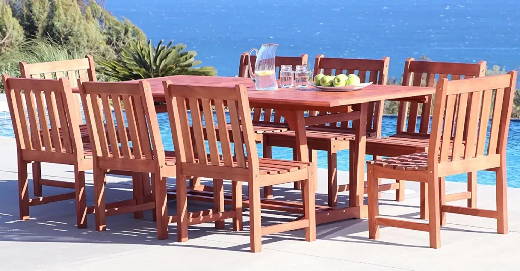 best Wooden Outdoor Dining Sets for patio featured