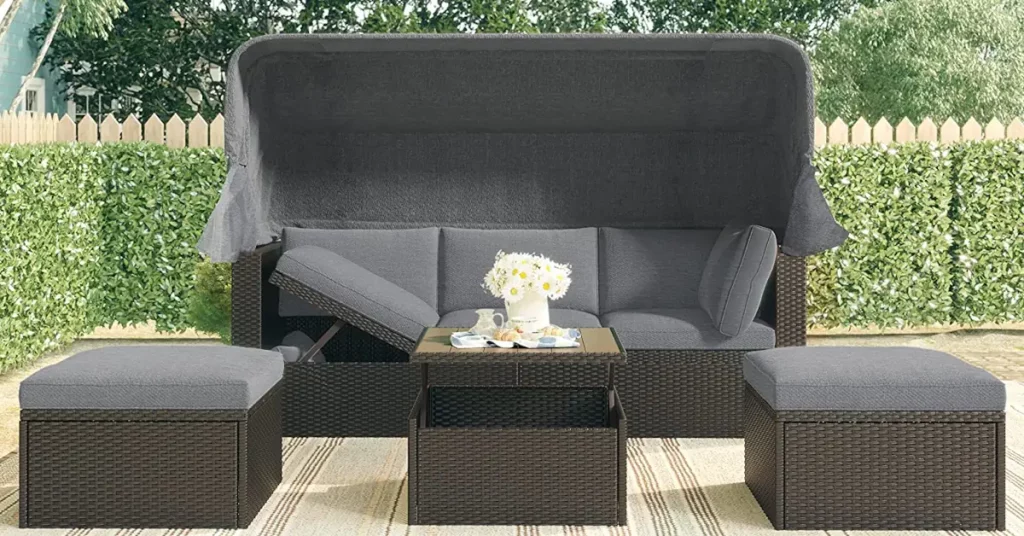 best modern outdoor daybeds patio featured