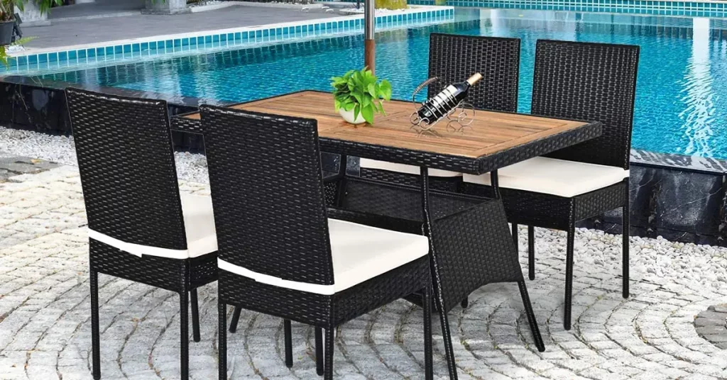 Modern Outdoor Dining Sets, Best Patio Dining Sets For 6