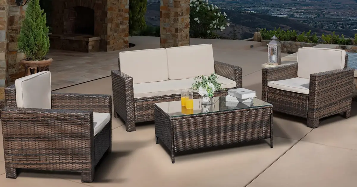 Best Lovely Rattan Conversation Sets Of, Best Outdoor Furniture For Florida
