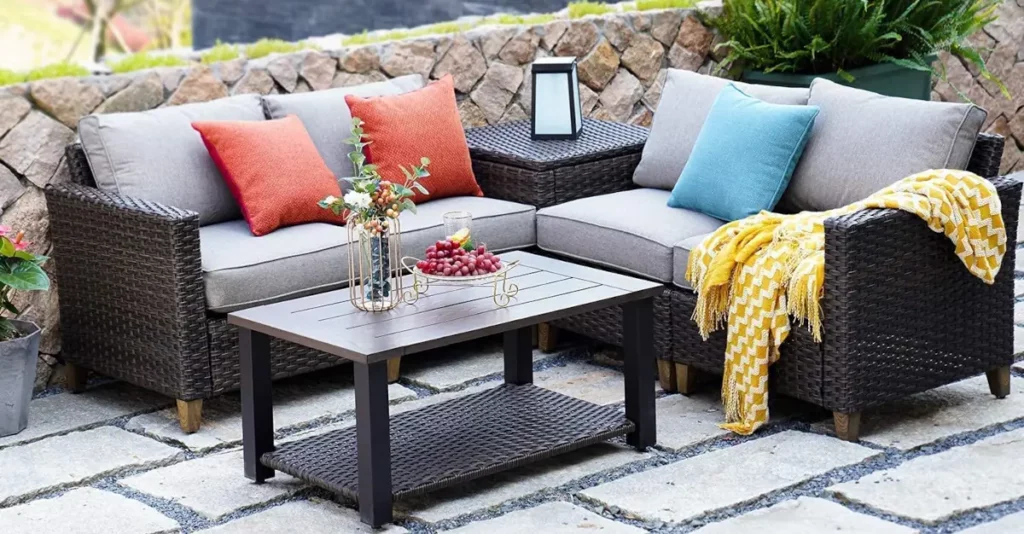 best outdoor sofa sets outdoor couch set featured