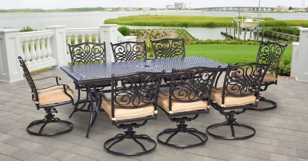 9 Piece Aluminum Outdoor Dining Sets 9 Piece Aluminum Outdoor Dining Set 9 Piece Aluminum patio Dining Sets for 8 featured