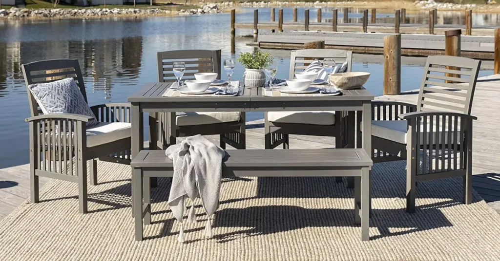 Best Grey Outdoor Dining Sets for your patio Grey Outdoor Dining Set featured
