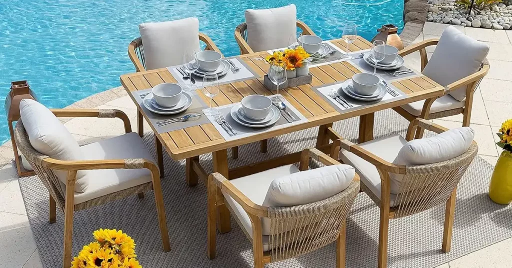 The 39 Best Modern Outdoor Dining Sets For 6 2022 - Contemporary Outdoor Dining Furniture Clearance