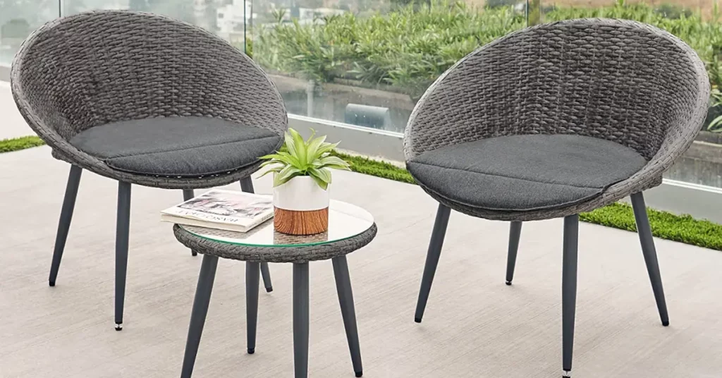 rattan bistro sets for outdoors rattan bistro set for patio feature