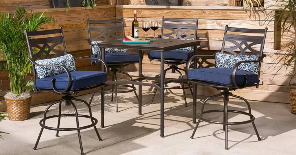Best Bar Height Outdoor Dining Sets for patio Best Bar Height Outdoor Dining Set featured
