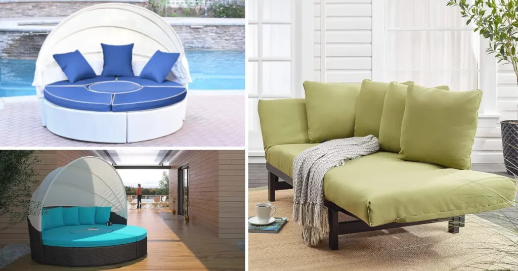 patio daybeds day bed Outdoor Daybed Ideas cool unique ideas