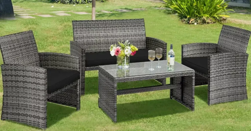 The Cost of a Rattan Conversation Set