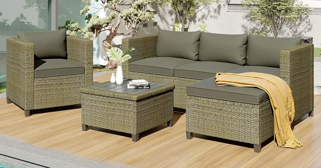 What is the Cost of a 5-Piece Patio Conversation Set?
