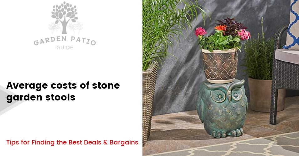 The cost of stone garden stools