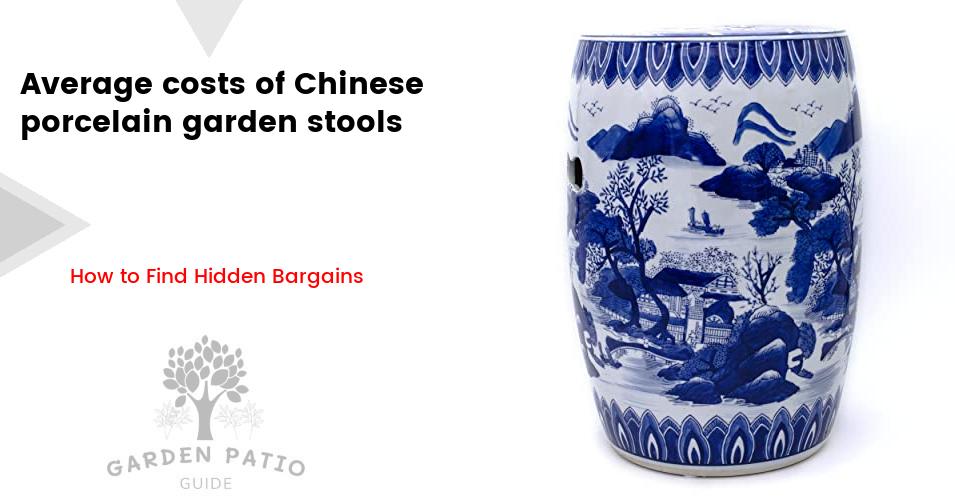 Cost of Chinese porcelain garden stools
