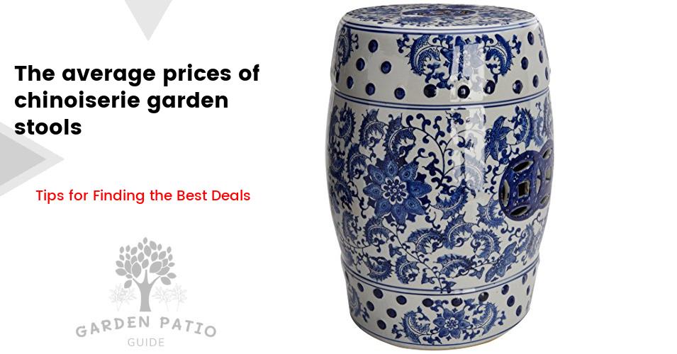 Cost of chinoiserie garden stools